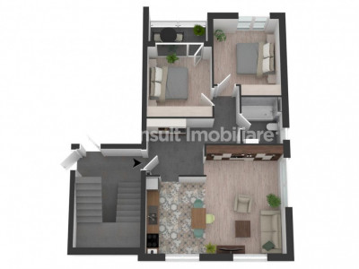 Apartament cu 3 camere | Grădină | Bloc Nou | Omnia Residence